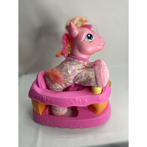My Little Pony Plush Walking Sweet Steps Pink Hasbro 2005 Toy Walker Light Sound - Picture 7 of 13